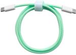 Flippy Cablu de Date Universal, Flippy, Incarcare Rapida, Type-C to Type-C Compatibil cu Telefon sau Tableta, Cablu de Incarcare Impletit din Nailon, 1 m, Verde (162386)