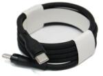 Flippy Cablu de Date Universal, Flippy, Incarcare Rapida, Type-C to Type-C Compatibil cu Telefon sau Tableta, Cablu de Incarcare Impletit din Nailon, 1 m, Negru (162393)