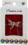 Jolie Martisor Brosa Mica in Cutie, Jolie, Dimensiune Brosa 2.5-3cm, Material Metal, Model Libelula Traditionala (134778)