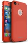 iPaky Husa Apple iPhone 6/6S IPAKY Full Cover 360 Rosu + Folie Cadou (01591)