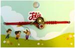Flippy Martisor Bratara pentru Copii, Jolie, Model Inima cu Flori, Snur cu Impletitura Rosu Reglabil, Multicolor (134934)