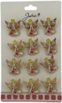 Flippy Set 12 Brose Martisor pentru Copii, Jolie, Model Ingeras, Multicolor (128224)