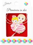Flippy Martisor Brosa Mica in Cutie, Jolie, Dimensiune Brosa 2, 5-3 cm, Material Metal, Model O Minune Pentru Bunica, Roz (134768)