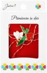 Flippy Martisor Brosa Mica in Cutie, Jolie, Dimensiune Brosa 2, 5-3 cm, Material Metal, Model Ghiocel, Multicolor (134738)
