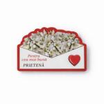 Flippy Magneti Decorativi Martisor, Set 24 Piese, Jolie, Tema Mesaj Pentru Cea Mai Buna Prietena, Carton Laminat cu Magnet Flexibil, 8x6 cm, Multicolor (165523)