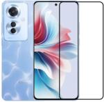 Flippy Folie Sticla Securizata, Flippy, Compatibila cu Oppo Reno 11F, Full Glue, Margini Negre, Transparent (130019)