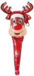 Flippy Balon Ren, Flippy, din Folie de Aluminiu, de Mana, Tema Craciun, 29 x 62 cm, Maro (162168)
