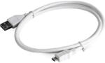 Flippy Cablu Date/Incarcare micro USB Fast Charging 5A 1m Alb (13260)