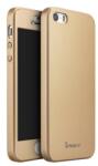 iPaky Husa Apple iPhone 6/6S Plus IPAKY Full Cover 360 Auriu + Folie Cadou (00911)