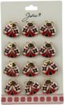 Flippy Set 12 Brose Martisor Primavara, Jolie, Model Buburuza cu Motiv Traditional (128320)