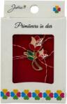 Jolie Martisor Brosa Mica in Cutie, Jolie, Dimensiune Brosa 2.5-3cm, Material Metal, Model Lalele Traditionale (134761)