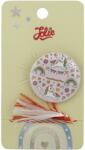 Flippy Martisor cu Brosa pentru copii, Jolie, Material Metal, Ambalaj Carton cu Design, Model Unicorn party, Roz deschis (165703)
