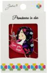 Flippy Martisor Brosa, Jolie, Model Love You Nasa, Metal Emailat in Culori, Sistem de Prindere cu Ac, Dimensiune 2.5-3 cm, Ambalaj Individual cu Design, Multicolor (134757)
