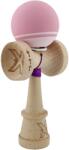 Flippy Kendama X Originala, Profesionala, Flippy, Rubber Grip, Cupe Mari KING SIZE V3, Gaura in Baza, Rulment Metalic, din lemn 18 cm, Ata 62/65 cm, Bicolor Roz/Roz deschis (165095)
