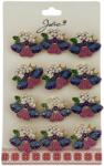 Flippy Set 12 Brose Martisor Primavara, Jolie, Model Fluture pe Floricele, Multicolor (134023)