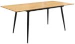 Invicta interior Masa de dining APARTMENT 120-160cm extensibila, aspect lemn de stejar salbatic natural (47069)
