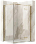 Rea Cabina de dus Rea Bruno 120 x 90 cm auriu periat (REA-K3604)