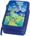 Faber-Castell Ученически несесер Faber-Castell Dino - 3 ципа (1095240745)