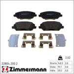 ZIMMERMANN Set placute frana ZIMMERMANN 22804.200. 2 (22804.200.2)