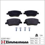 ZIMMERMANN Set placute frana ZIMMERMANN 22397.190. 1 (22397.190.1)