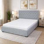 SaltSib Saltea ortopedica Astral Standard Spring 140x200x25 cm, arcuri Bonell, husa detasabila tricot, hipoalergenica, fermitate tare Saltea