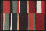 Salonloewe Rhythm Lines red-sage 050x075 cm szennyfogó lábtörlő