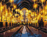 Ideyka Festés számok szerint - Harry Potter: A nagyterem 40x50 cm metál festékkel