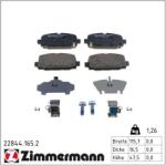 ZIMMERMANN Set placute frana ZIMMERMANN 22844.165. 2 (22844.165.2)