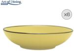 Heinner Set 6 Farf Adanci Ceramica 20 Cm, Medeea (HR-WDF-M206)