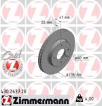 ZIMMERMANN Disc frana ZIMMERMANN 430.2637. 20 (430.2637.20)