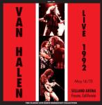 VAN HALEN - LIVE AT SELLAND ARENA FRESNO 1992 (RED VINYL) - Vinyl (SRFM0024CV)