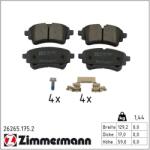 ZIMMERMANN Set placute frana ZIMMERMANN 26265.175. 2 (26265.175.2)