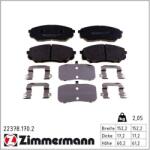 ZIMMERMANN Set placute frana ZIMMERMANN 22378.170. 2 (22378.170.2)
