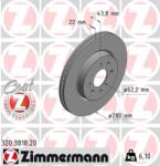 ZIMMERMANN Disc frana ZIMMERMANN 320.3818. 20 (320.3818.20)