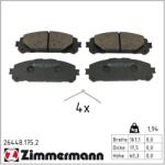ZIMMERMANN Set placute frana ZIMMERMANN 26448.175. 2 (26448.175.2)