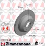 ZIMMERMANN Disc frana ZIMMERMANN 320.3816. 20 (320.3816.20)