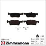 ZIMMERMANN Set placute frana ZIMMERMANN 25841.140. 1 (25841.140.1)