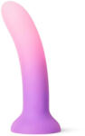 So Divine Ombre Dildó Realisztikus, felszívó, strap-on kompatibilis 15 cm fekete