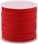 EMC ONSHOP Rolă de Șnur Roșu din Bumbac 2mm x 25m (PCord-38)
