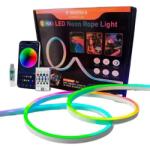  Smart USB Neon LED szalag /5m, RGB, APP+RC, IP68/ (5V-USB-RX5M)