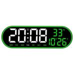  GH8021 digitális LED falióra távirányítóval (GH8021)