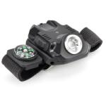  BL-2211 csukóra rögzíthető taktikai LED lámpa iránytűvel (BL-2211)