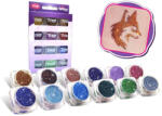 TyToo Body Art TyToo Csillámpor szett 12 x 2, 5ml kiegészítő színek (additional colours)