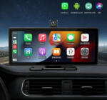 AUTOLIFE 10.26 Hüvelykes hordozható Magyar nyelvű Android Autó és CarPlay Multimédia rendszer 350°-os kamerával - 12V (72099) - autolife