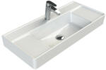 CeraStyle SHARP - KESKENY - porcelán mosdókagyló - 85 x 38 cm (WB012N42U00) - watermarkt