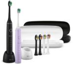 TrueLife SonicBrush Compact Duo black and lavender Periuta de dinti electrica
