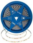 V-TAC Banda LED V-TAC 5mm 8W/m 24V IP20 alb neutru, 10m (3800170253513)