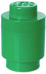 LEGO® Cutie de depozitare rotunda LEGO 1, verde închis, pentru jucarii (40301734)