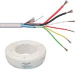 Elan Cablu de alarma 6 fire ecranate + alimentare 2x0.75, cupru integral, 100m 6CUEF+2x0.75 (6CUEF+2x0.75) - proton