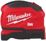 Milwaukee Prémium Széles Mágneses Mérőszalag (2. gen) 8m-25mm (4932498774)